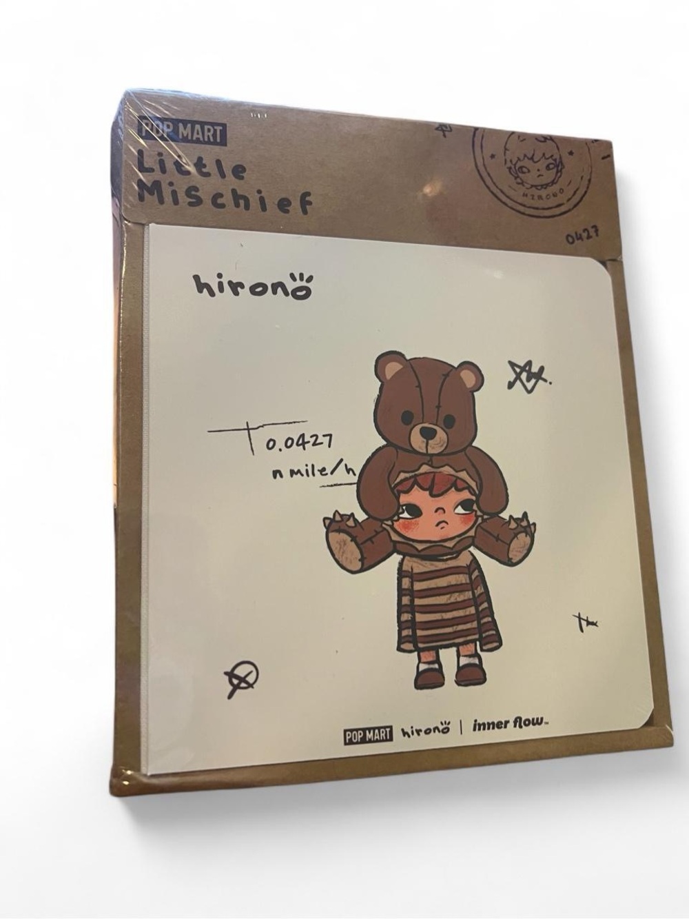POP MART Hirono Little Mischief Inner Flow notebook